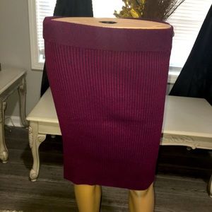 Burgundy blue Romeo and Juliet skirt